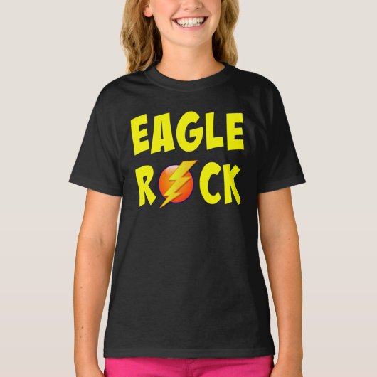 Eagle Rock Lightning Bolt T-shirt (Voorkant)