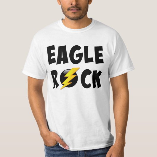 Eagle Rock Lightning Bolt T-shirt (Voorkant)