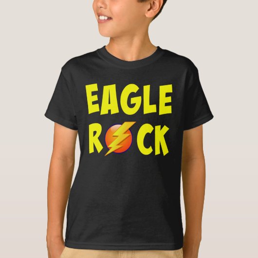 Eagle Rock Lightning Bolt T-shirt (Voorkant)