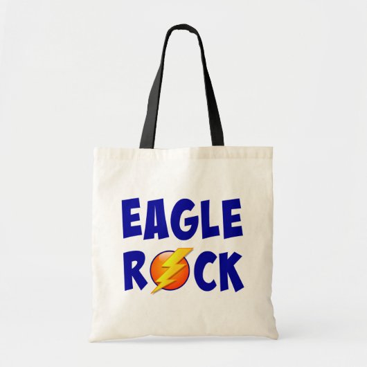 Eagle Rock Lightning Bolt Tote Bag (Voorkant)