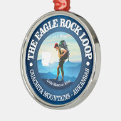Eagle Rock Loop Trail Metalen Ornament (Links)