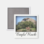 Eagle Rock Monument in Los Angeles, Californië Magneet (Voorkant / Achterkant)