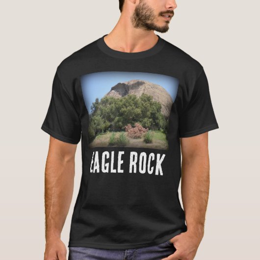 Eagle Rock Monument in Los Angeles, Californië T-shirt (Voorkant)