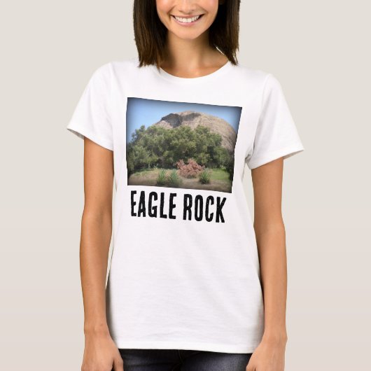 Eagle Rock Monument in Los Angeles, Californië T-shirt (Voorkant)