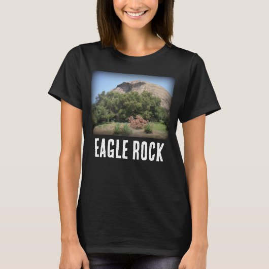 Eagle Rock Monument in Los Angeles, Californië T-shirt (Voorkant)