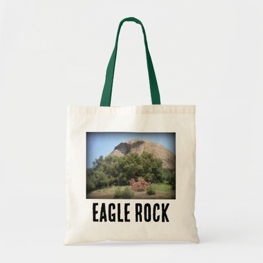 Eagle Rock Monument in Los Angeles, Californië Tote Bag (Voorkant)