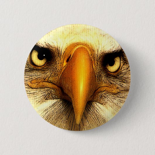 Eagle Ronde Button 5,7 Cm (Voorkant)