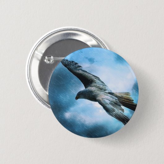 Eagle Ronde Button 5,7 Cm (Voorkant /achterkant)