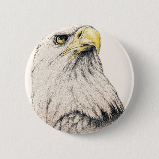 Eagle Ronde Button 5,7 Cm (Voorkant)