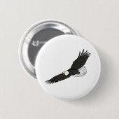 Eagle Ronde Button 5,7 Cm (Voorkant /achterkant)