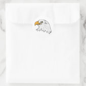 Eagle Ronde Sticker (Tas)
