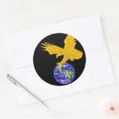Eagle Ronde Sticker (Envelop)