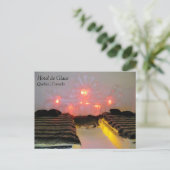 Eagle Room in Hotel de Glace, Quebec, Canada Briefkaart (Staand voorkant)