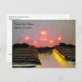 Eagle Room in Hotel de Glace, Quebec, Canada Briefkaart (Voorkant / Achterkant)