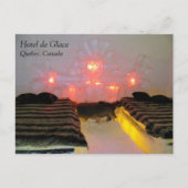Eagle Room in Hotel de Glace, Quebec, Canada Briefkaart (Voorkant)