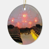 Eagle Room in Hotel de Glace, Quebec, Canada Keramisch Ornament (Links)