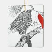 Eagle Santa Ornament Harriet + Ozzie Feather HOME (Links)