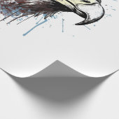 Eagle schilderij cadeaupapier (Hoek)