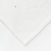 Eagle schilderij fleece deken (Hoek)