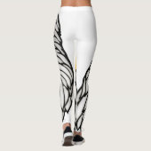 Eagle schopende gezichtveren leggings (Achterkant)