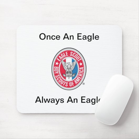 Eagle Scout Insignia Mousepad Muismat (Met muis)