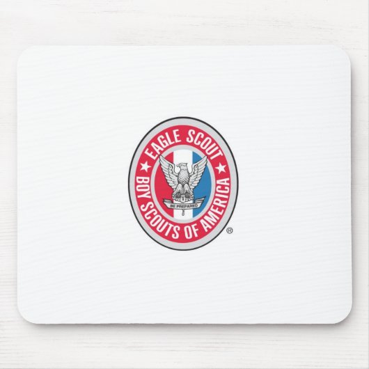 Eagle Scout Insignia Mousepad Muismat (Voorkant)