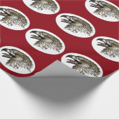 Eagle Screaming Cadeaupapier (Hoek)