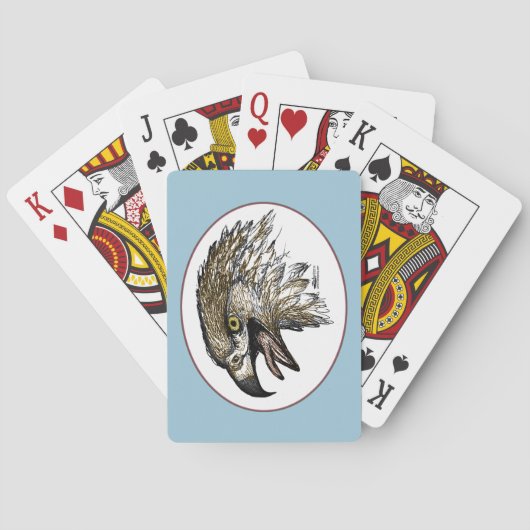 Eagle Screaming Speelkaarten (Achterkant)