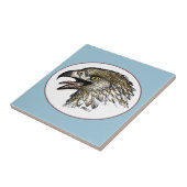 Eagle Screaming Tegeltje (Zijkant)