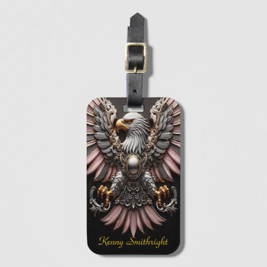 Eagle Sculpture Bagagelabel (Voorkant (verticaal))