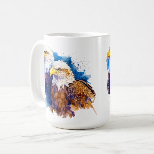 Eagle Serie 15 oz Classic Mok (Voorkant links)