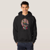 Eagle Sharp maakt Falconry Falcon Hawk Goshawk O Hoodie (Voorkant volledig)