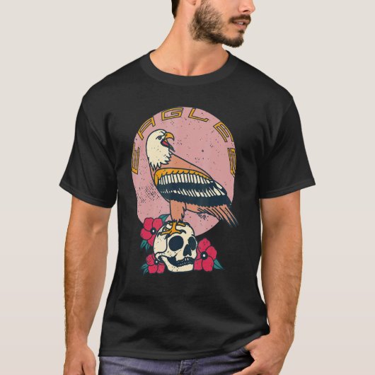 Eagle Sharp maakt Falconry Falcon Hawk Goshawk O T-shirt (Voorkant)