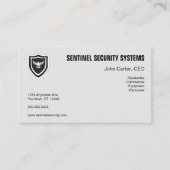 Eagle Shield Security Protection Visitekaartje (Voorkant)