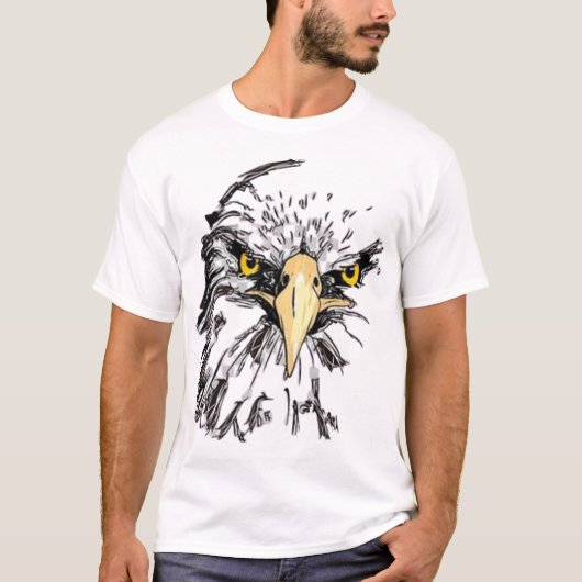 Eagle Shirt | Bald Eagle Tshirt | Golden Eagle Sym (Voorkant)