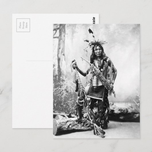 Eagle Shirt (Sioux) Briefkaart (Voorkant / Achterkant)