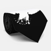 Eagle Silhouette Stropdas (Opgerold)
