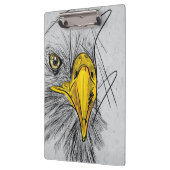 Eagle Sketch Face Wall Art Klembord (Links)