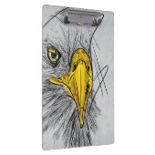 Eagle Sketch Face Wall Art Klembord (Rechts)