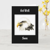 Eagle - Snel, grappig militair Kaart (Gele Bloem)