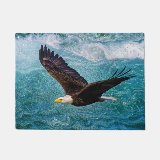 Eagle Soaring boven het Storm Deurmat (Voorkant)