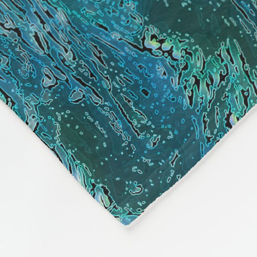 Eagle Soaring boven het Storm Fleece Deken (Hoek)