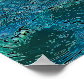 Eagle Soaring boven het Storm Poster (Hoek)