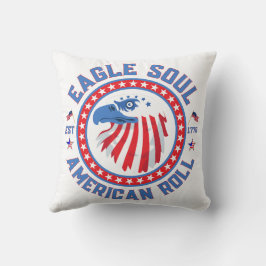 Eagle Soul beroemd gemaakt door American Roll Kussen