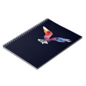 Eagle Spirit Animal Bird. Totem. Waterverf Art. Notitieboek (Linkerzijde)