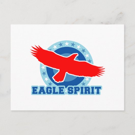 Eagle Spirit Briefkaart (Voorkant)