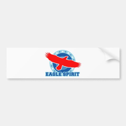 Eagle Spirit Bumpersticker (Voorkant)