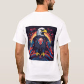 "Eagle Spirit: Iconisch Chinees T-shirt" T-shirt (Achterkant)