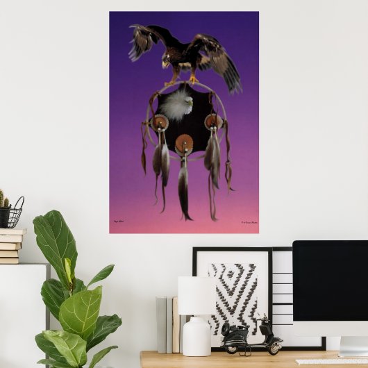 Eagle Spirit Poster (Thuiskantoor)