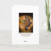 Eagle-spirit van de Wind Art Card Kaart (Achterkant)